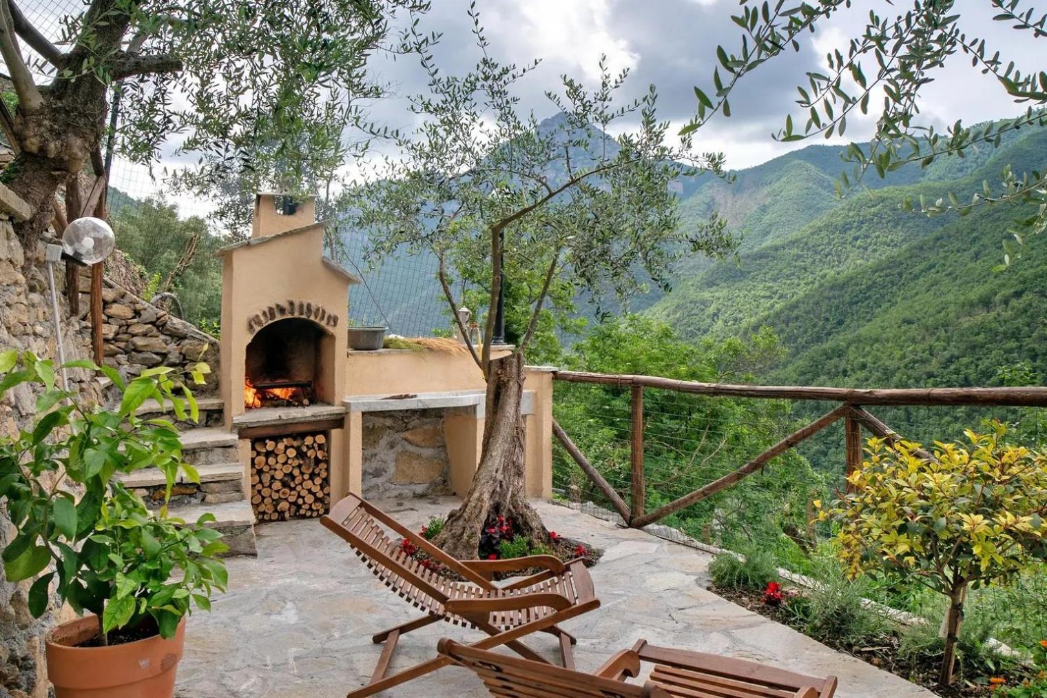 Agriturismo U'Spigu Nonna Annetta Nasino Exteriör bild